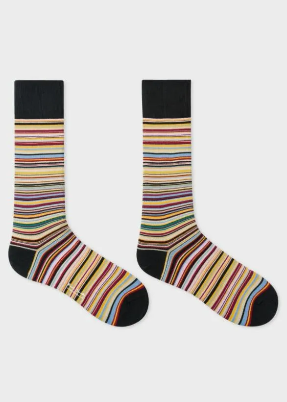 Paul Smith Stationery 039Signature Stripe039 Socks and Notebook Gift Set Signature Stripe 8211 Home