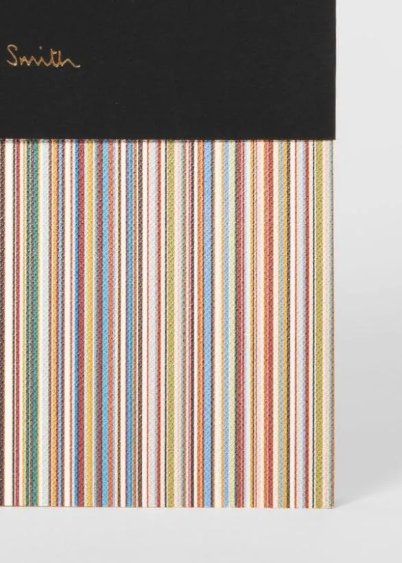 Paul Smith Stationery 039Signature Stripe039 Socks and Notebook Gift Set Signature Stripe 8211 Home