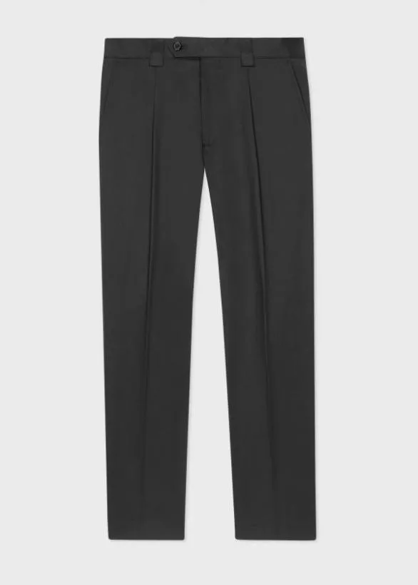 Paul Smith Suits StretchCotton Twill ThreeButton Suit Dark Navy 8211 Mens