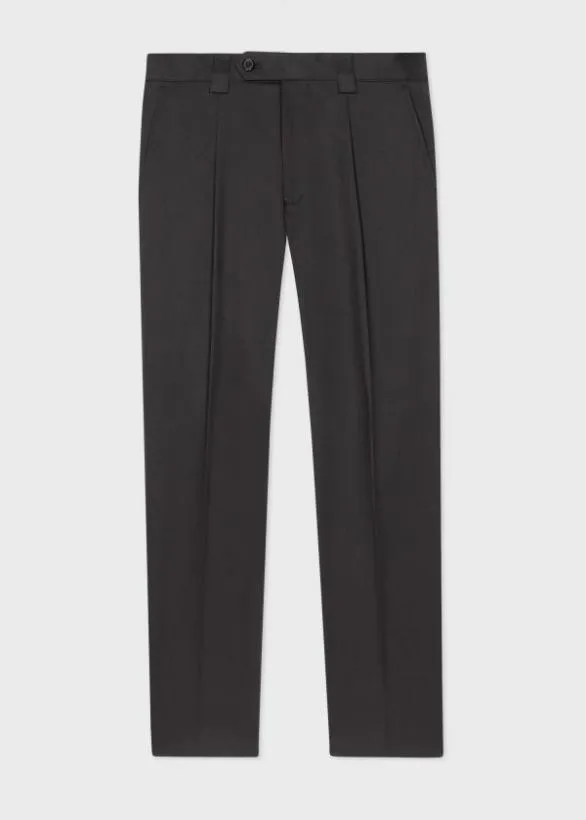 Paul Smith Suits StretchCotton Twill ThreeButton Suit Dark Navy 8211 Mens