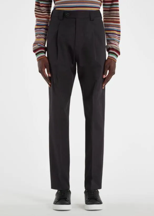 Paul Smith Suits StretchCotton Twill ThreeButton Suit Dark Navy 8211 Mens