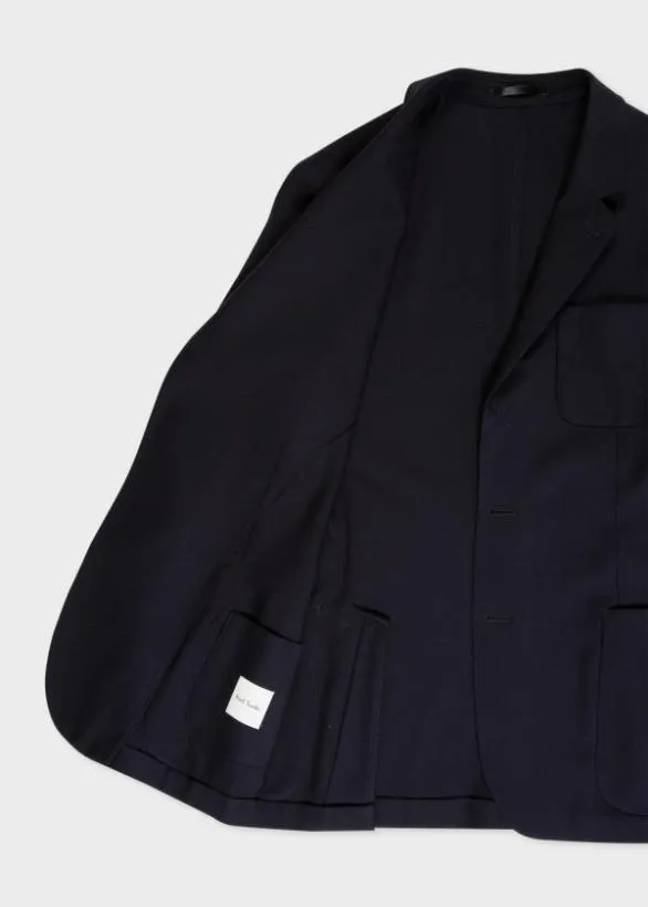Paul Smith Suits TailoredFit PatchPocket Unlined Blazer Navy 8211 Mens