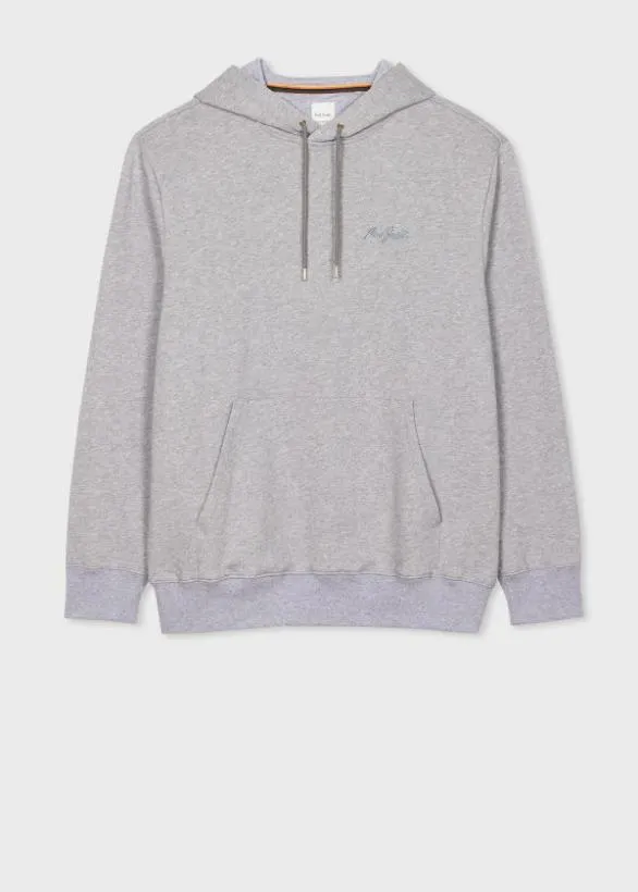 Paul Smith Sweatshirts and Hoodies Cotton Shadow Logo Hoodie Grey Marl 8211 Mens Paul Smith Sweatshirts and Hoodies Cotton Shadow Logo Hoodie Grey Marl 8211 Mens