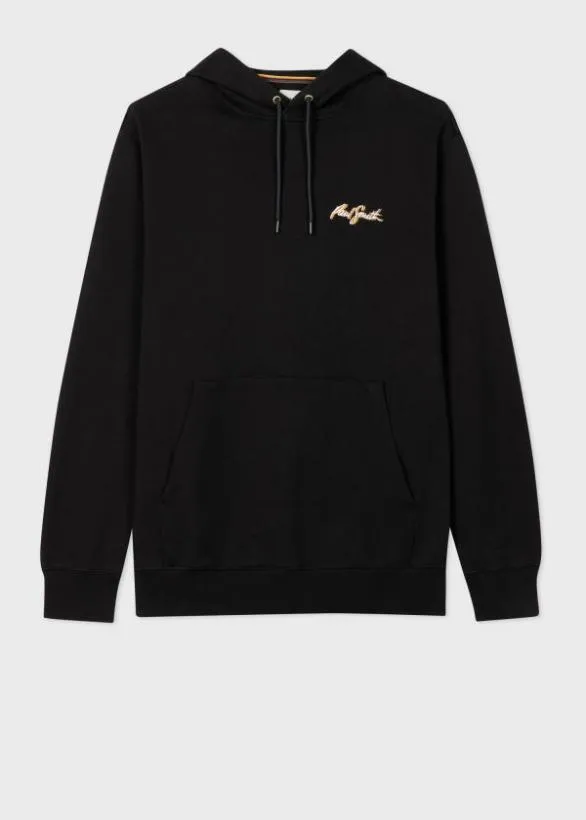 Paul Smith Sweatshirts and Hoodies Shadow Logo Hoodie Black 8211 Mens