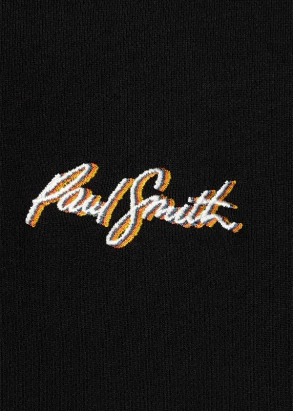 Paul Smith Sweatshirts and Hoodies Shadow Logo Hoodie Black 8211 Mens
