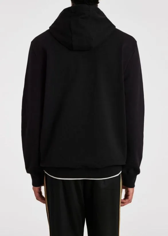 Paul Smith Sweatshirts and Hoodies Shadow Logo Hoodie Black 8211 Mens