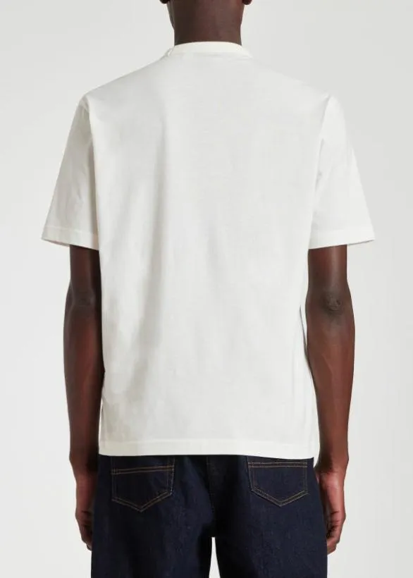 Paul Smith TShirts 039Neon Bird039 TShirt White 8211 Mens