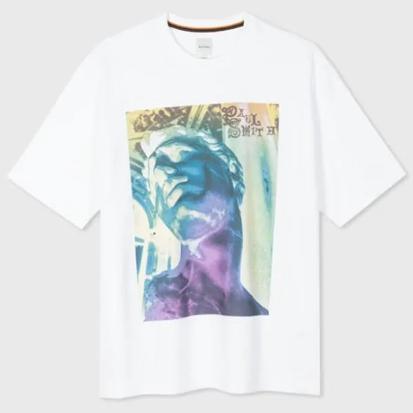 Paul Smith TShirts 039Saint Sebastian039 TShirt White 8211 Mens