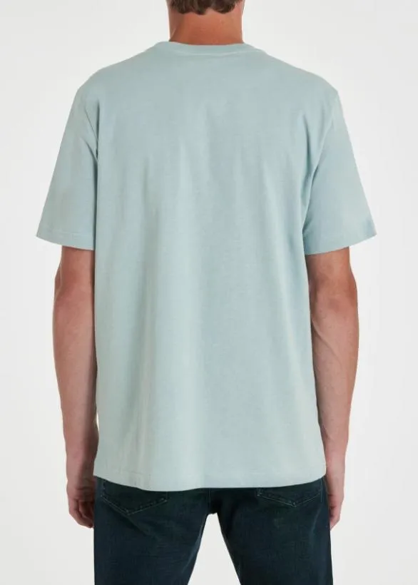 Paul Smith TShirts 039Skull039 TShirt Blue 8211 Mens