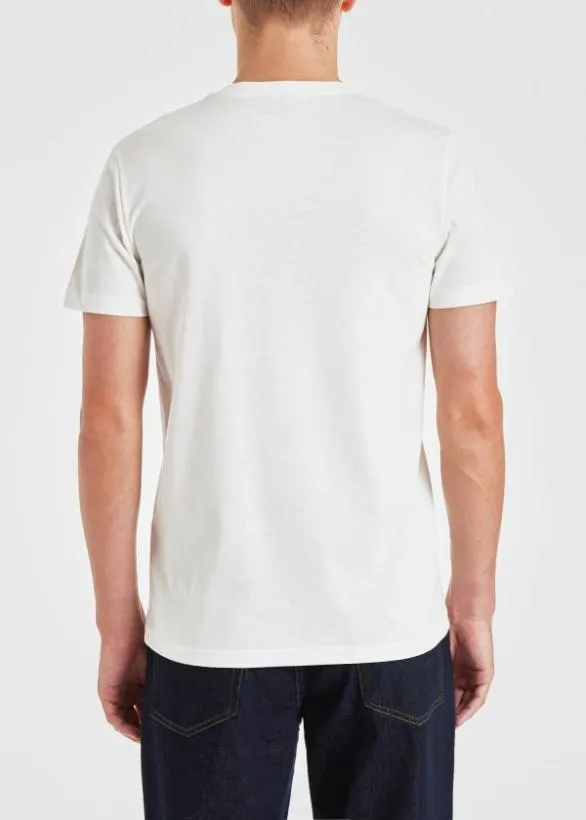 Paul Smith TShirts 039Sticker Skull039 TShirt White 8211 Mens