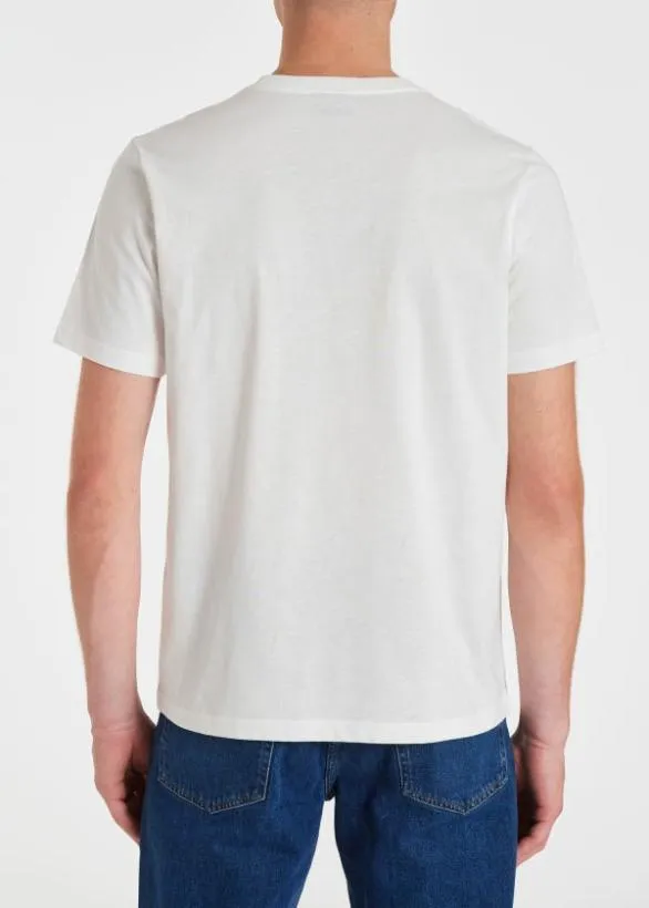 Paul Smith TShirts 039Zebra Ring039 TShirt White 8211 Mens