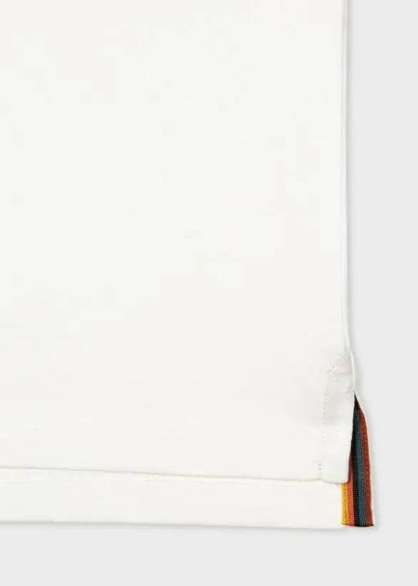 Paul Smith Tailoring 039Artist Stripe039 Collar TShirt White 8211 Mens