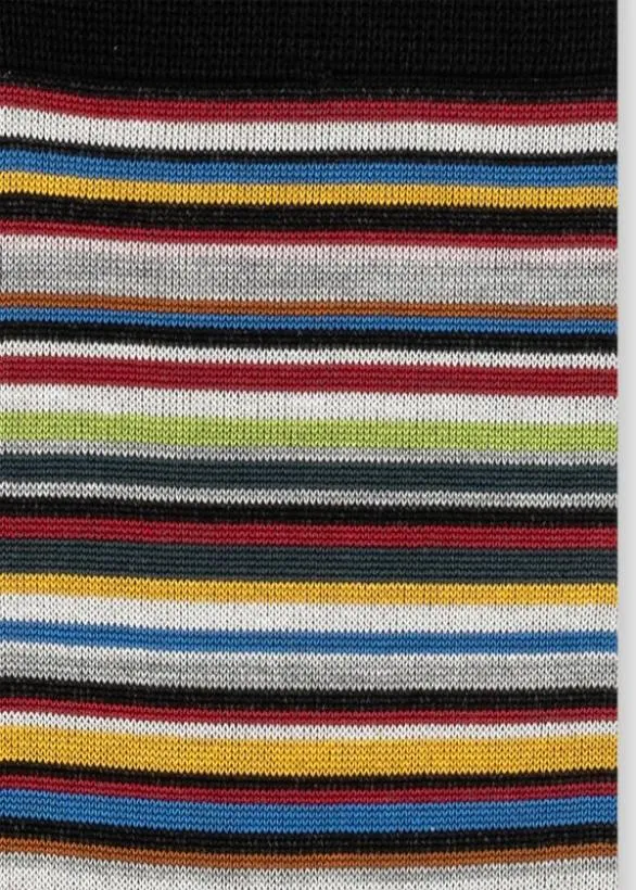 Paul Smith Tailoring 039Signature Stripe039 SilkBlend Socks Signature Stripe 8211 Mens