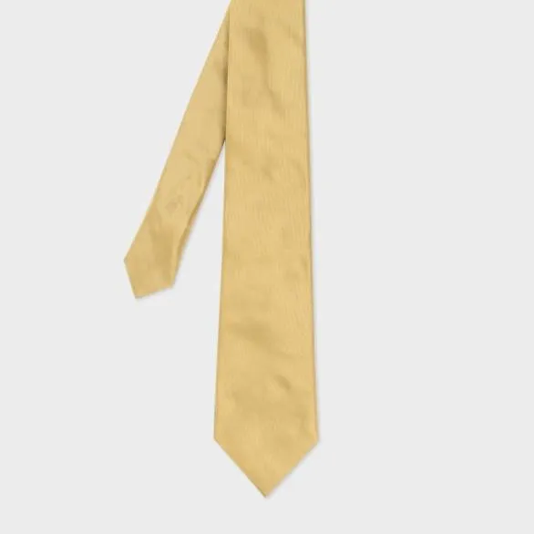 Paul Smith Tailoring Silk Tie Mustard 8211 Mens