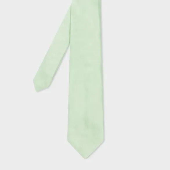 Paul Smith Ties Silk Tie Green 8211 Mens