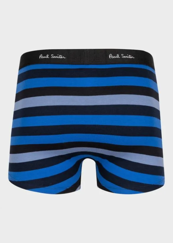 Paul Smith Underwear 039Block Stripe039 LowRise Boxer Briefs Blue 8211 Mens