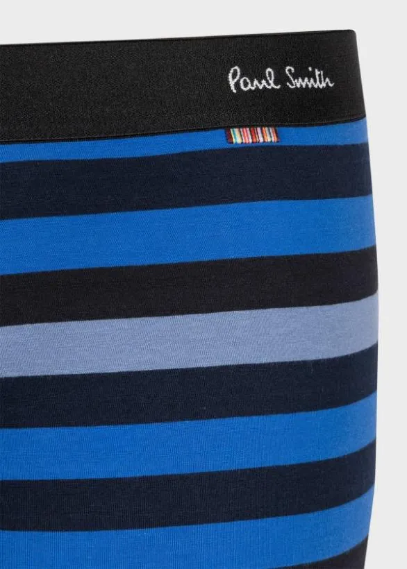 Paul Smith Underwear 039Block Stripe039 LowRise Boxer Briefs Blue 8211 Mens