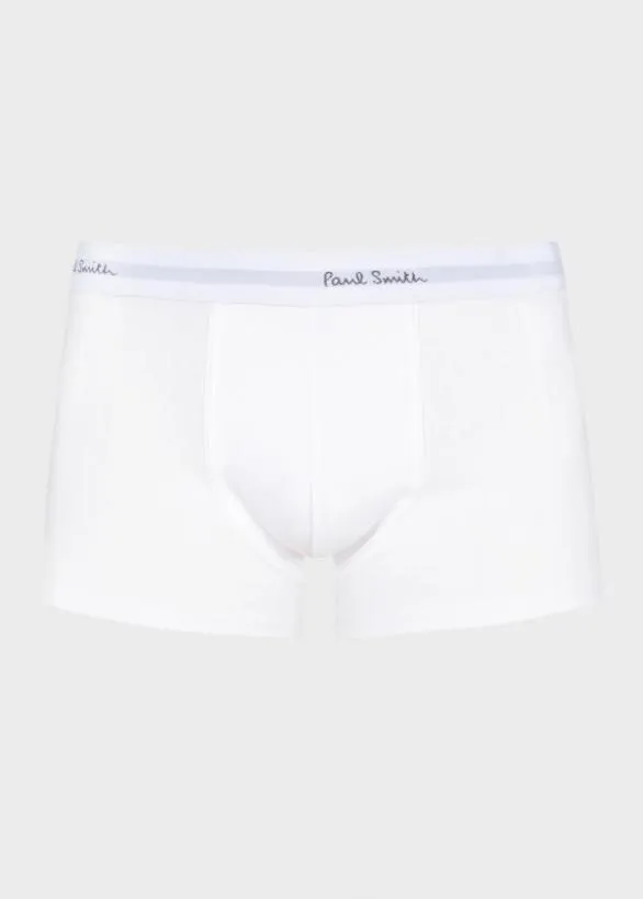 Paul Smith Underwear 039Signature Stripe039 And Plain Boxer Briefs Three Pack Red 8211 Mens