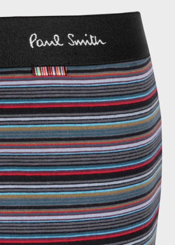 Paul Smith Underwear MultiStripe LowRise Boxer Briefs Black 8211 Mens