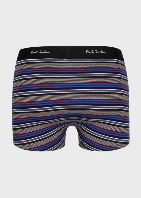 Paul Smith Underwear Stripe LowRise Boxer Briefs Blue 8211 Mens