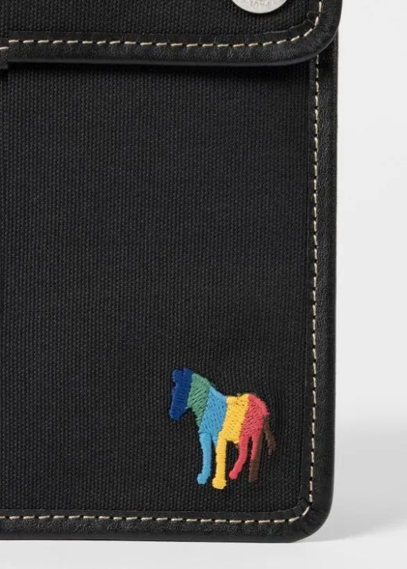 Paul Smith Wallets 039Broad Stripe Zebra039 Clip Wallet Black 8211 Mens