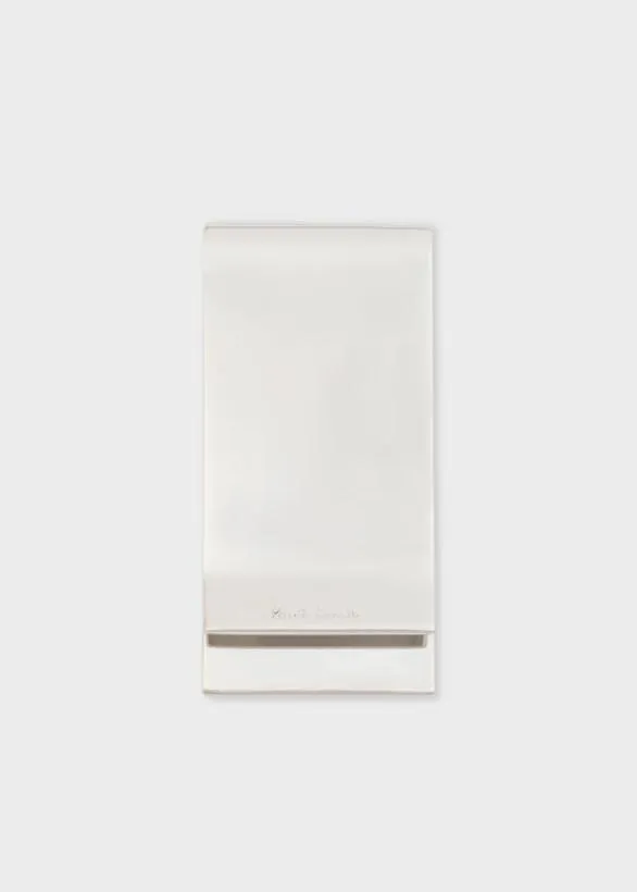 Paul Smith Wallets 039Signature Stripe039 Money Clip Silver 8211 Mens