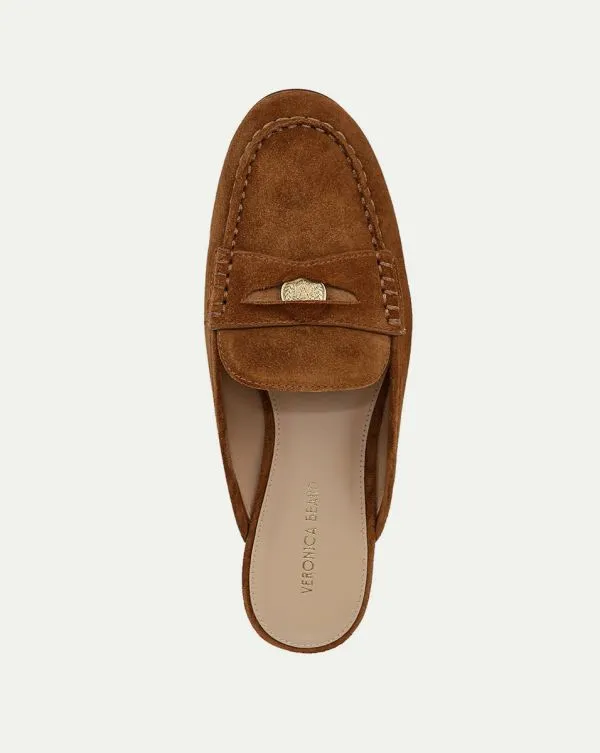 Penny Suede Mule Hazelwood Women Veronica Beard Shoes Penny Suede Mule Hazelwood Women Veronica Beard Shoes