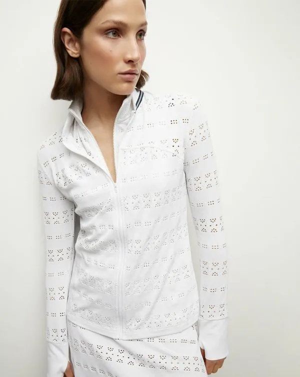 Performance Lace Jacket Whiteandnavy Women Veronica Beard Jackets and Outerwear Performance Lace Jacket Whiteandnavy Women Veronica Beard Jackets and Outerwear