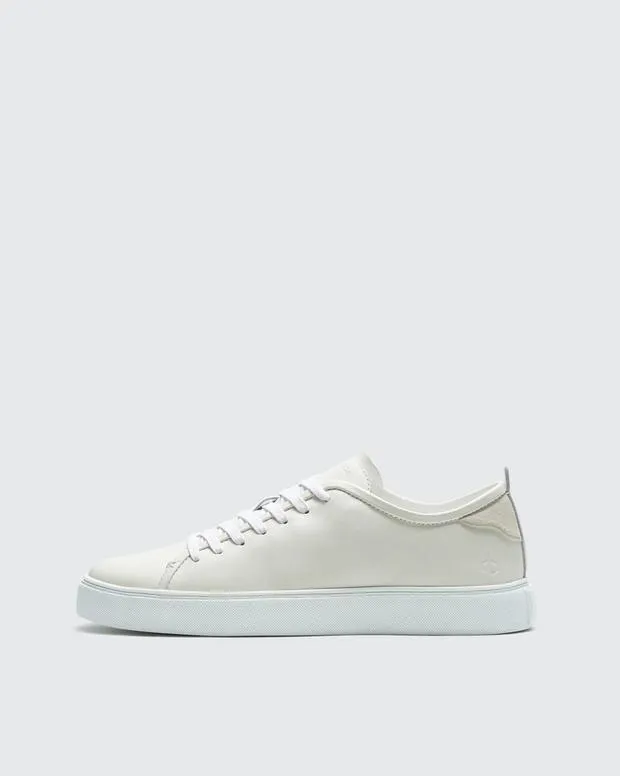 Perry Leather Sneaker BlackBone WhiteOff Wht Men Sweatshirts rag and bone