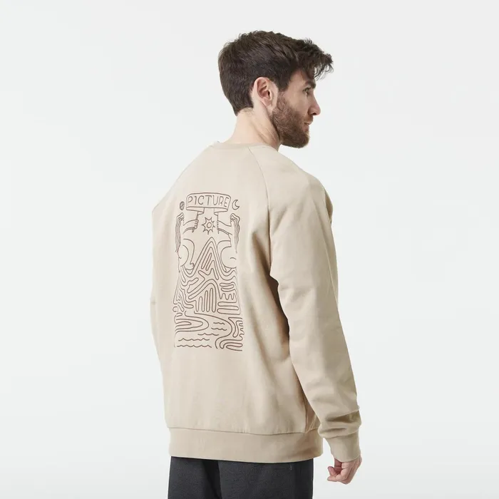 Picture Organic Clothing Terra Crew Men Sweats and Hoodies Picture Organic Clothing Terra Crew Men Sweats and Hoodies