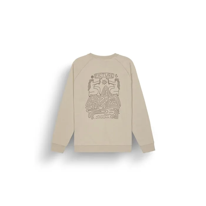 Picture Organic Clothing Terra Crew Men Sweats and Hoodies Picture Organic Clothing Terra Crew Men Sweats and Hoodies