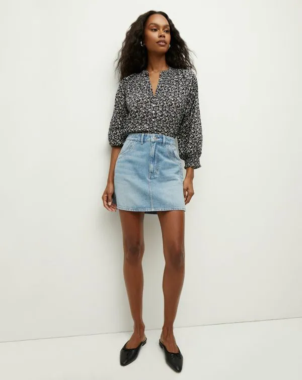 Pienza Floral Top Navy Multi Women Veronica Beard Tops Pienza Floral Top Navy Multi Women Veronica Beard Tops