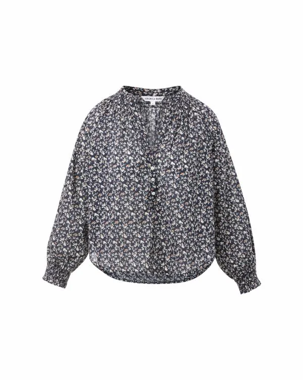 Pienza Floral Top Navy Multi Women Veronica Beard Tops Pienza Floral Top Navy Multi Women Veronica Beard Tops