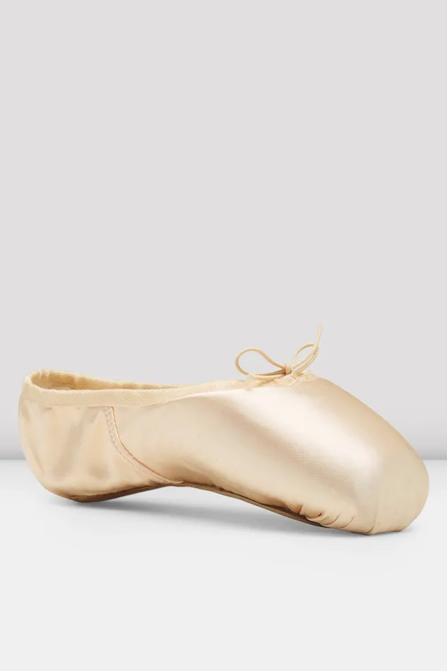 Pointe Adult European Balance Longer Length Pointe Shoes Pink Satin Bloch