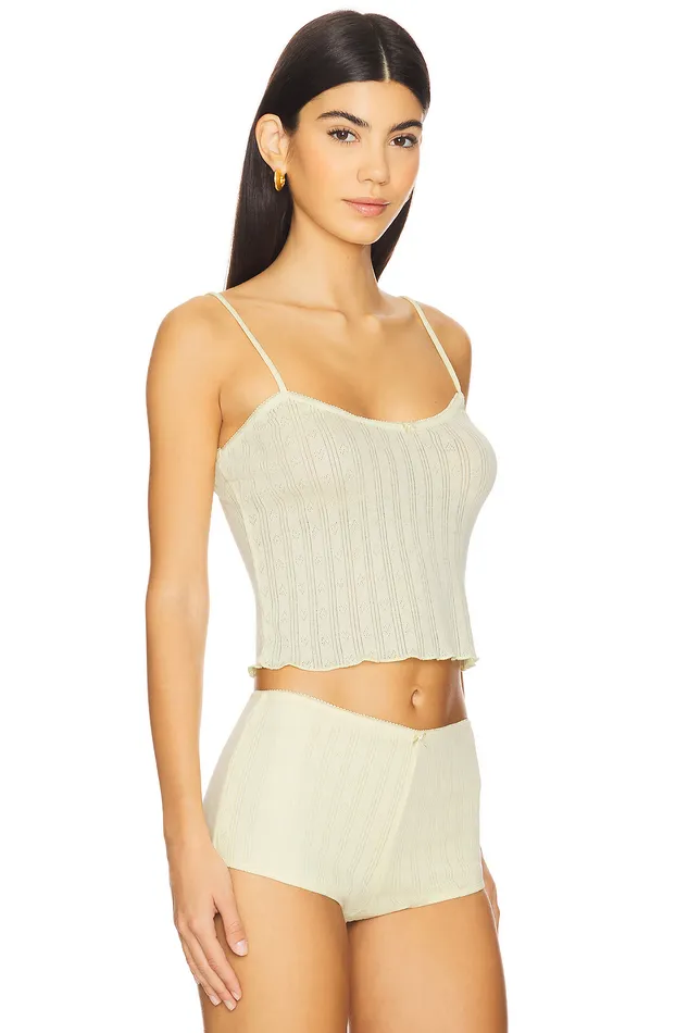Presley Top Butter Yellow Women Lovers and Friends Tops
