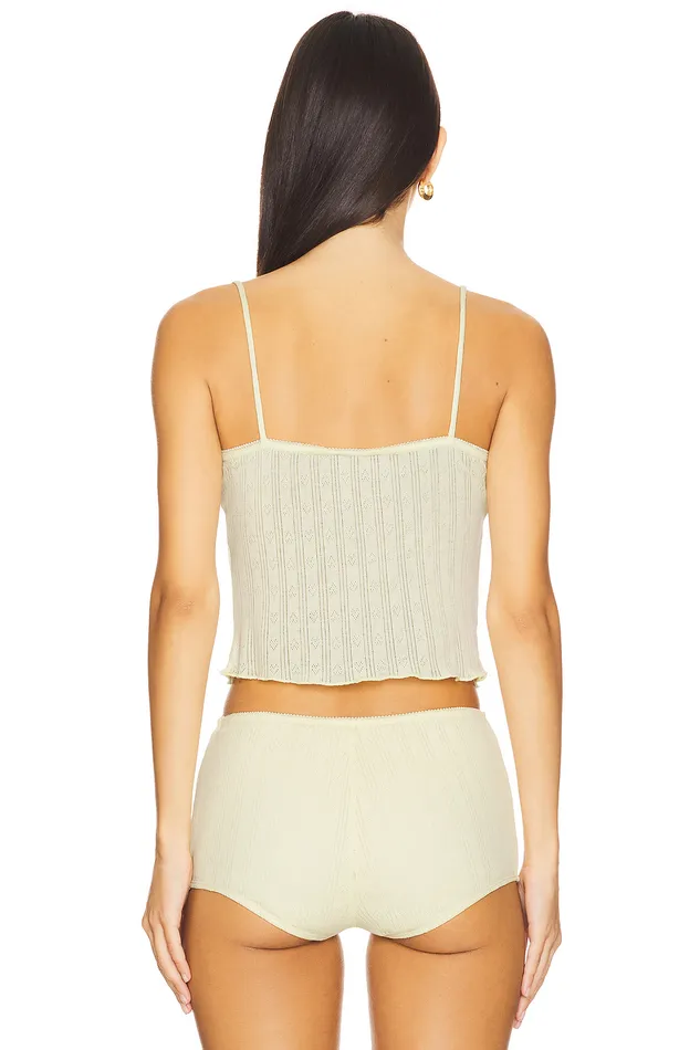 Presley Top Butter Yellow Women Lovers and Friends Tops