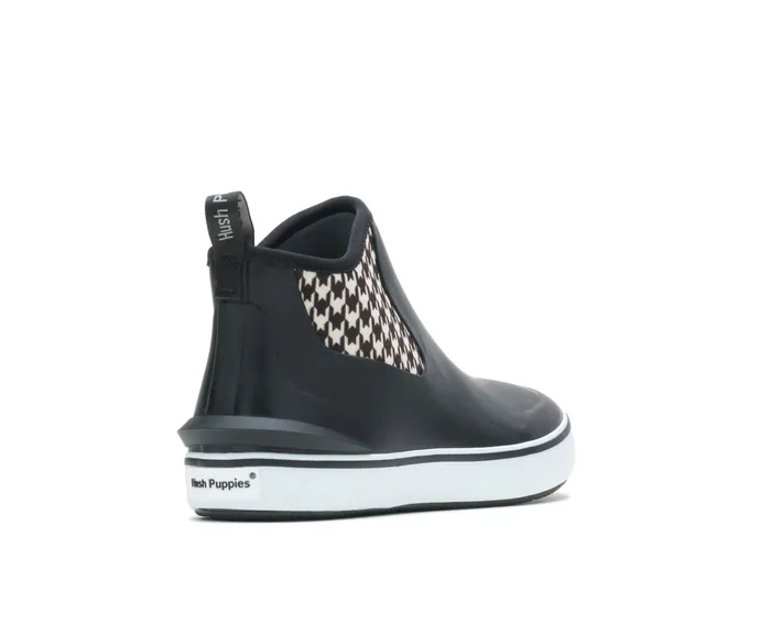 Rain Sneaker Blackhoundstooth Women Boots Hush Puppies