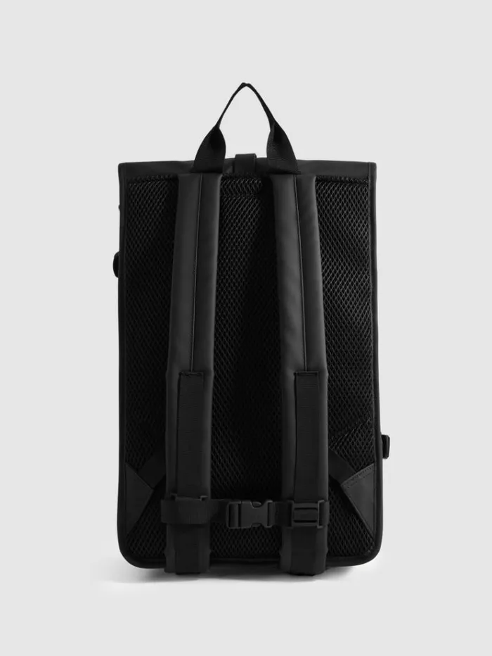 REISS Bags Men Rains RollTop Rucksack Black