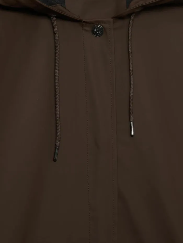 REISS Blazers and Jackets Women Rains Bitter Chocolate ALine Raincoat Bitter Chocolate