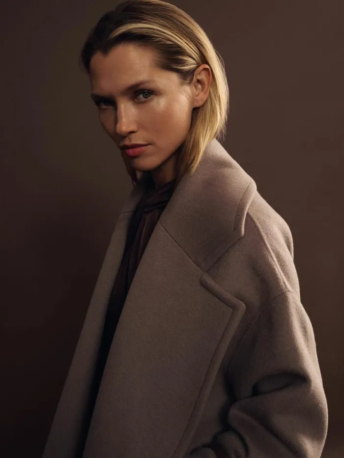 REISS Coats and Jackets Women WoolBlend Blindseam Coat Mink Neutral