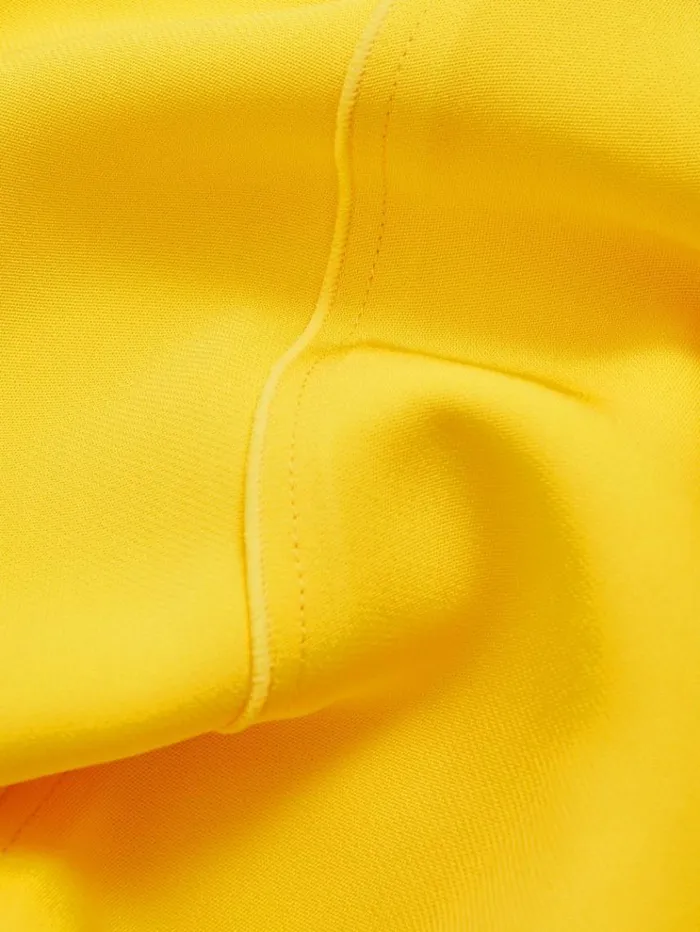 REISS Dresses Women Cowl Neck Seam Detail Midi Dress Yellow
