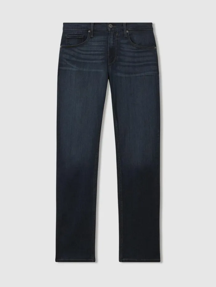 REISS Jeans Men Paige Russ Blue Straight Leg Jeans Russ Blue