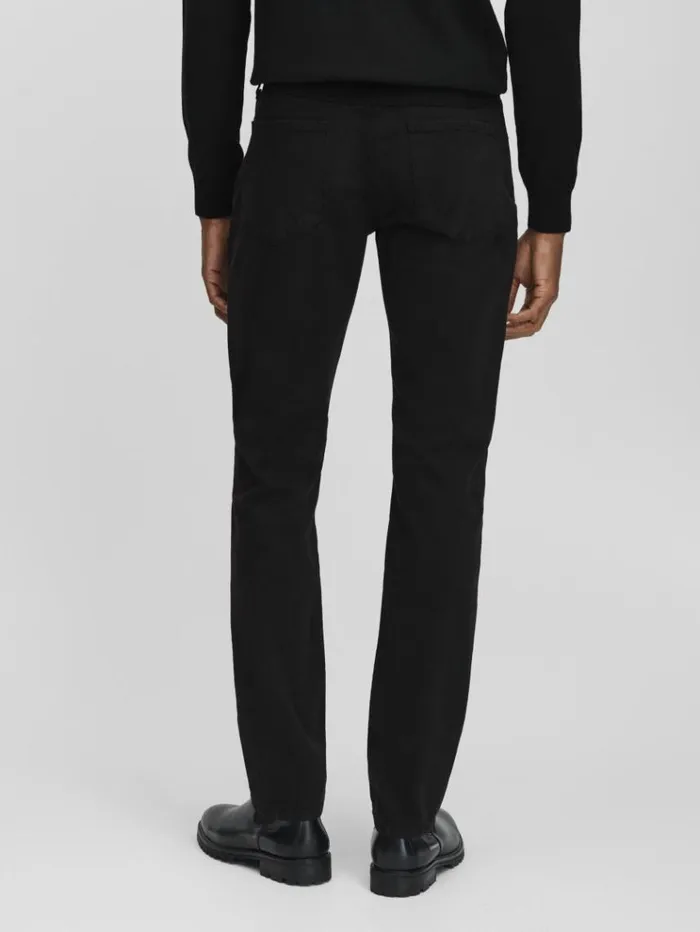 REISS Jeans Men Paige Straight Leg Jeans Black