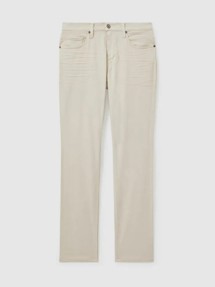 REISS Jeans Men Paige Straight Leg Jeans Ceramic