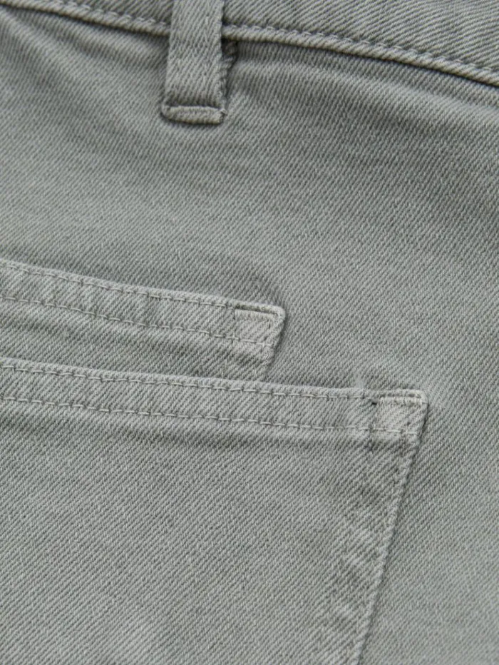REISS Pants Children Barrel Leg Cargo Trousers Khaki