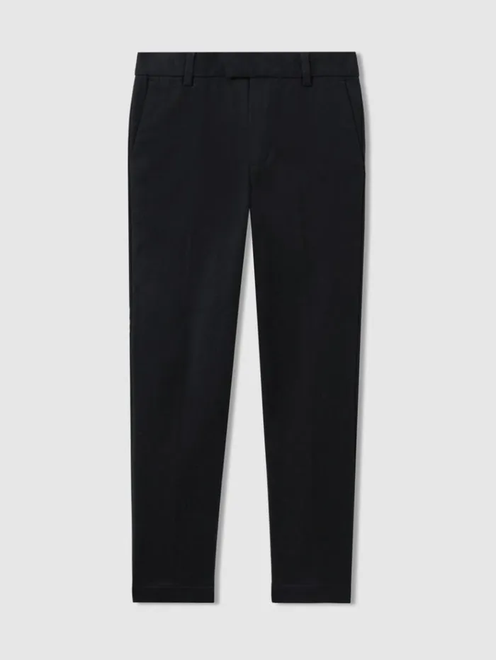 REISS Pants Children Slim Fit Chinos Navy