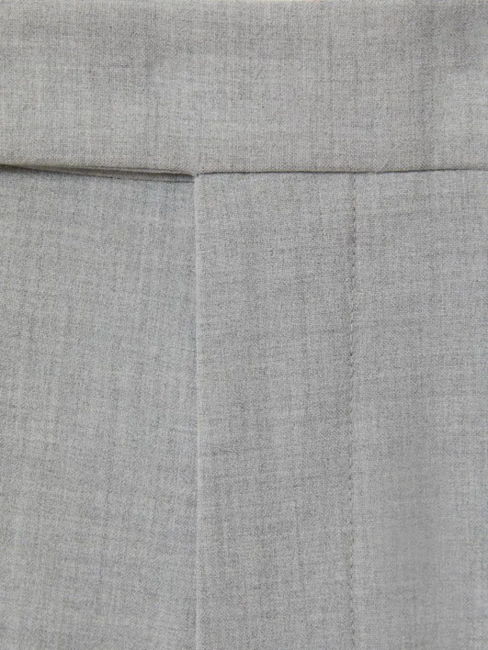 REISS Pants Men Relaxed Drawstring Trousers Grey