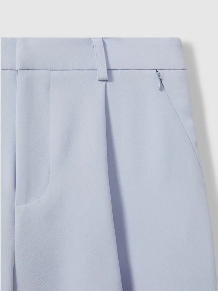 REISS Shorts Women Good American Tailored Shorts Blue