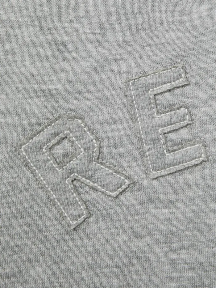 REISS Sweats and Hoodies Children Applique Logo Sweatshirt Grey