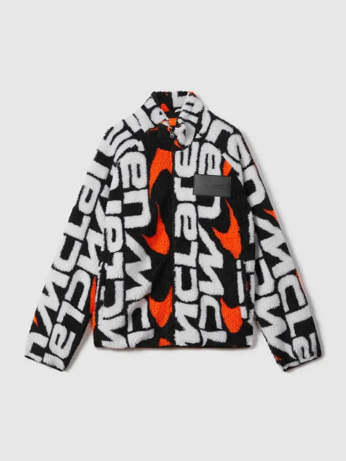 REISS Sweats Hoodies and Joggers Men McLaren F1 ZipThrough Fleece Jacket Black Multi